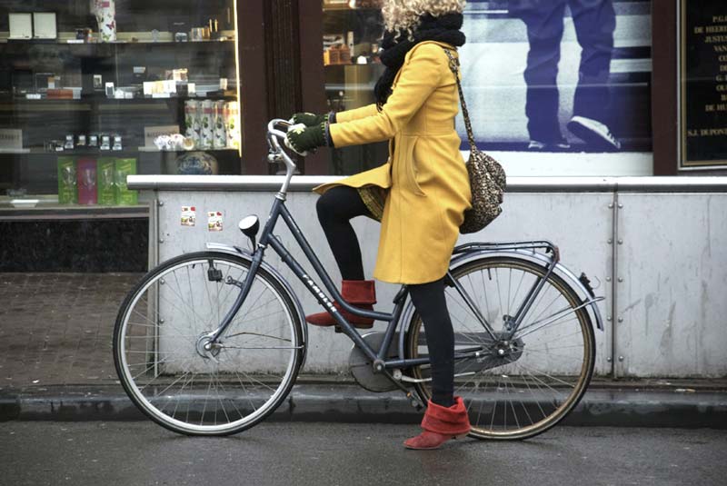 Cycling in Amsterdam